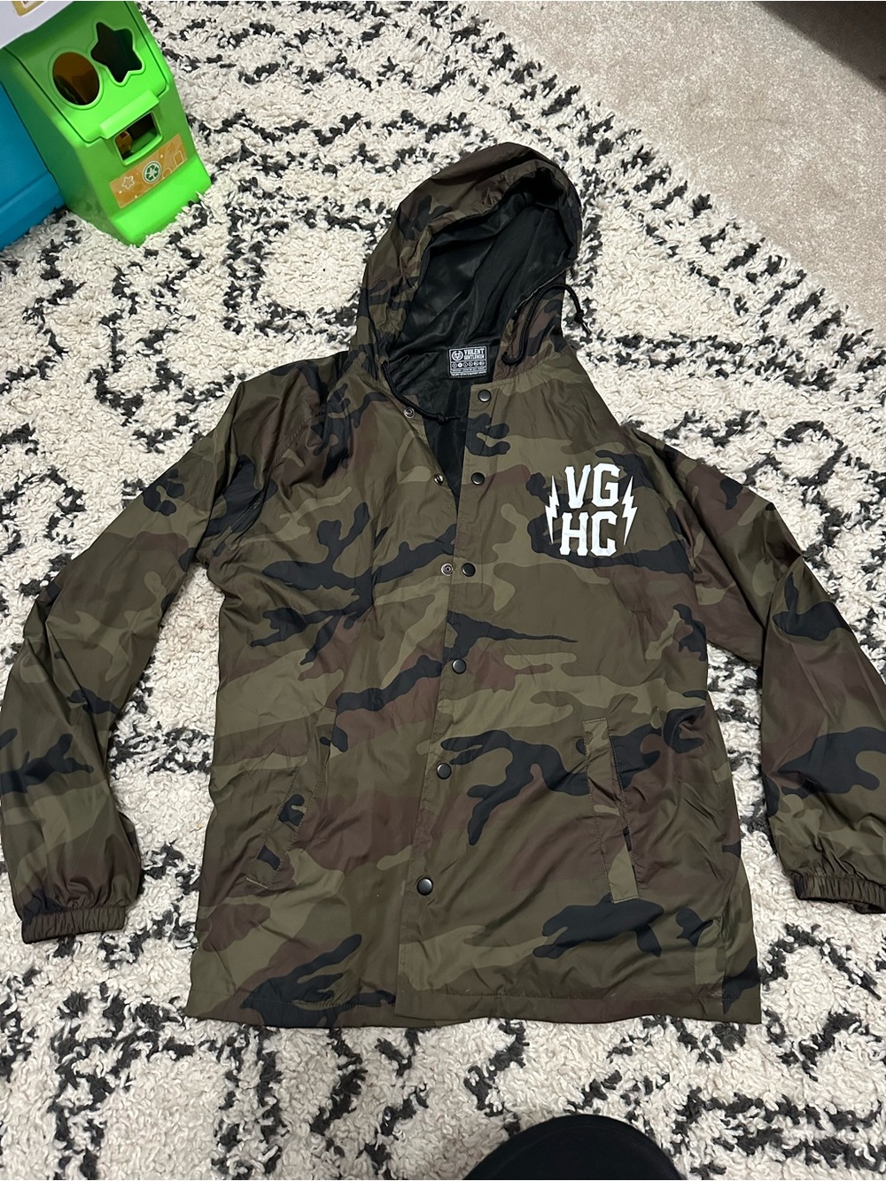 Violent Gentleman windbreaker jacket